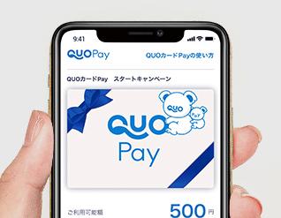 QUOカードPayへのポイント交換画面